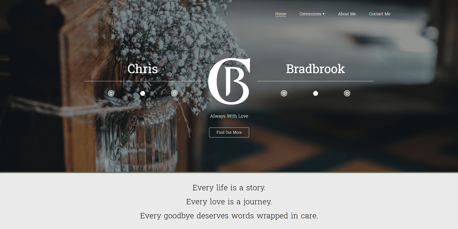 Chris Bradbrook Homepage